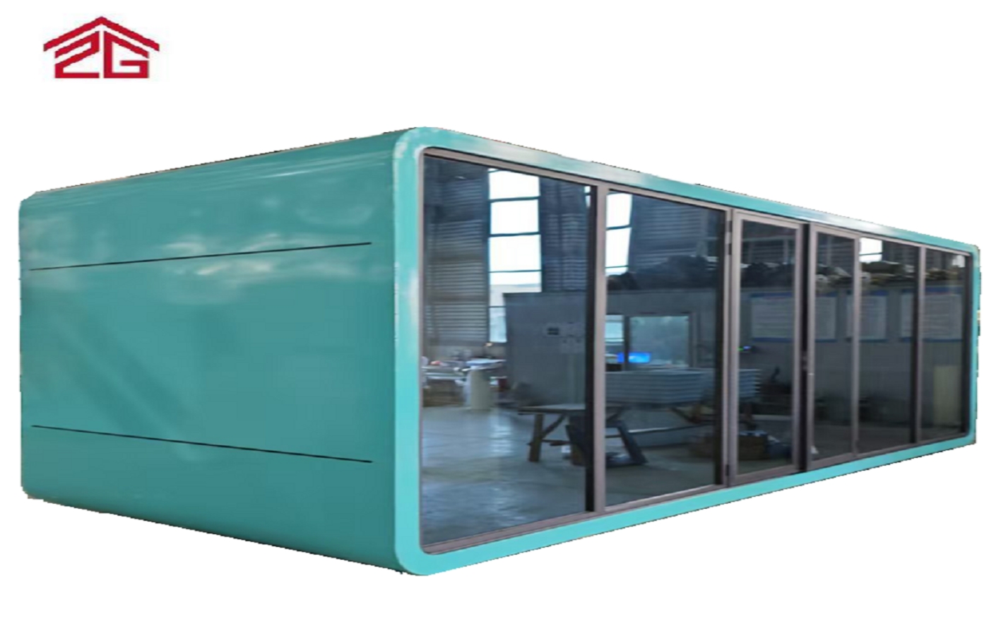 Räätälöity kaksikerroksinen Apple Cabin Container House -muodikas residenssi Räätälöity kaksikerroksinen Apple Cabin Container House -muodikas residenssi