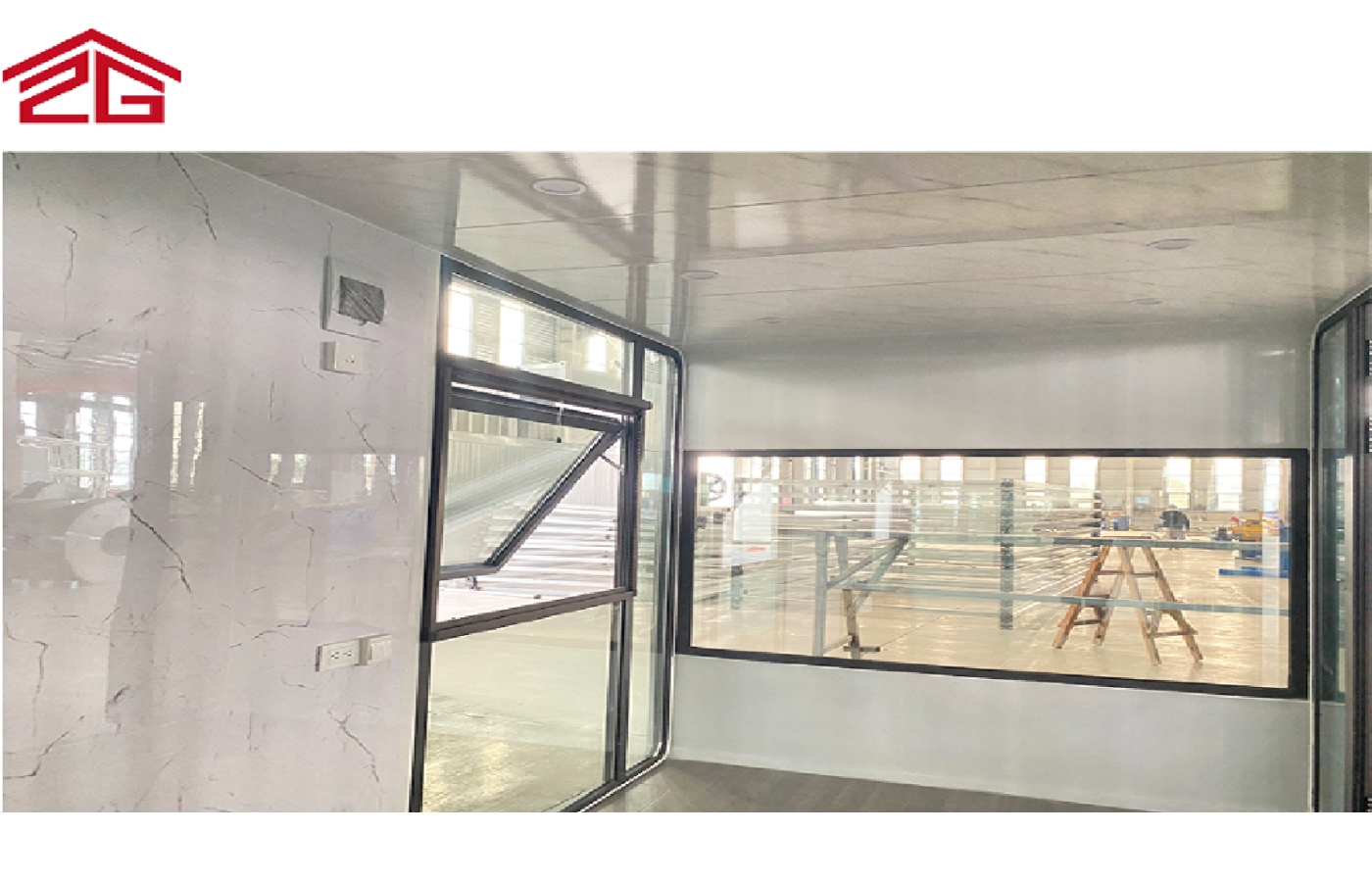 Räätälöity kaksikerroksinen Apple Cabin Container House -muodikas residenssi Räätälöity kaksikerroksinen Apple Cabin Container House -muodikas residenssi