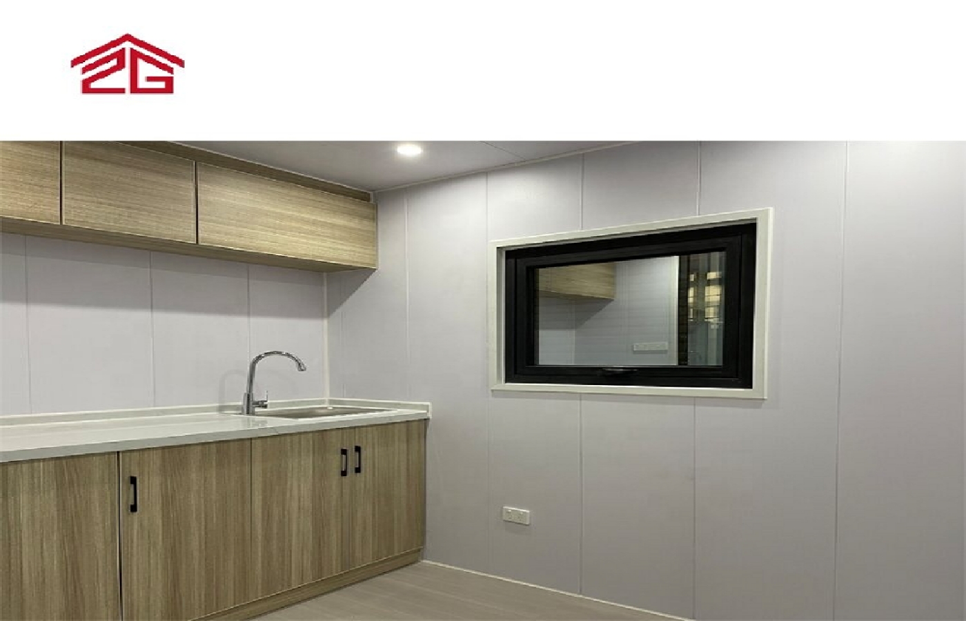 Räätälöity kaksikerroksinen Apple Cabin Container House -muodikas residenssi Räätälöity kaksikerroksinen Apple Cabin Container House -muodikas residenssi