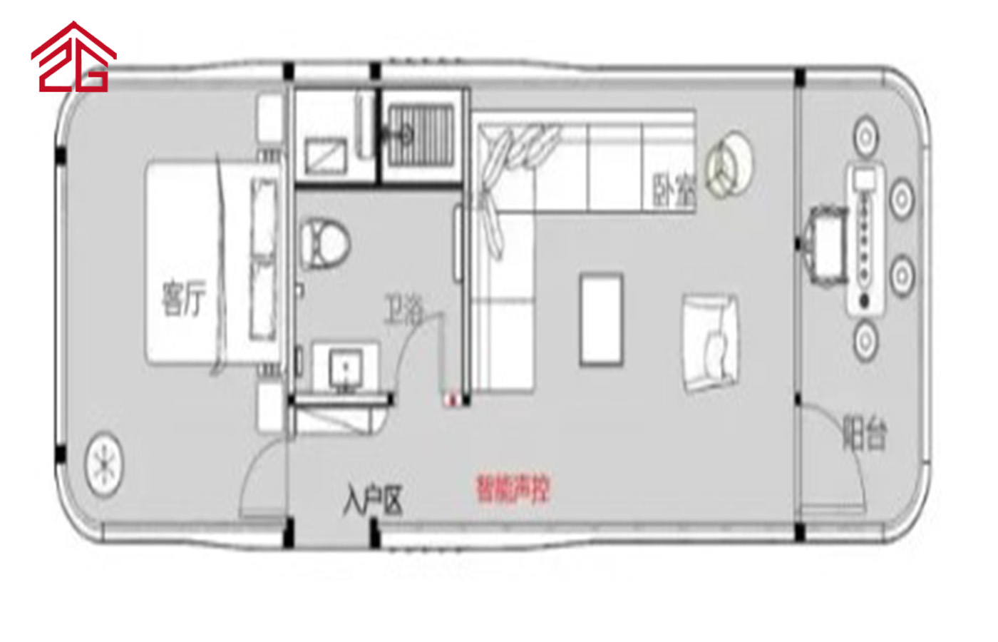 Räätälöity kaksikerroksinen Apple Cabin Container House -muodikas residenssi Räätälöity kaksikerroksinen Apple Cabin Container House -muodikas residenssi